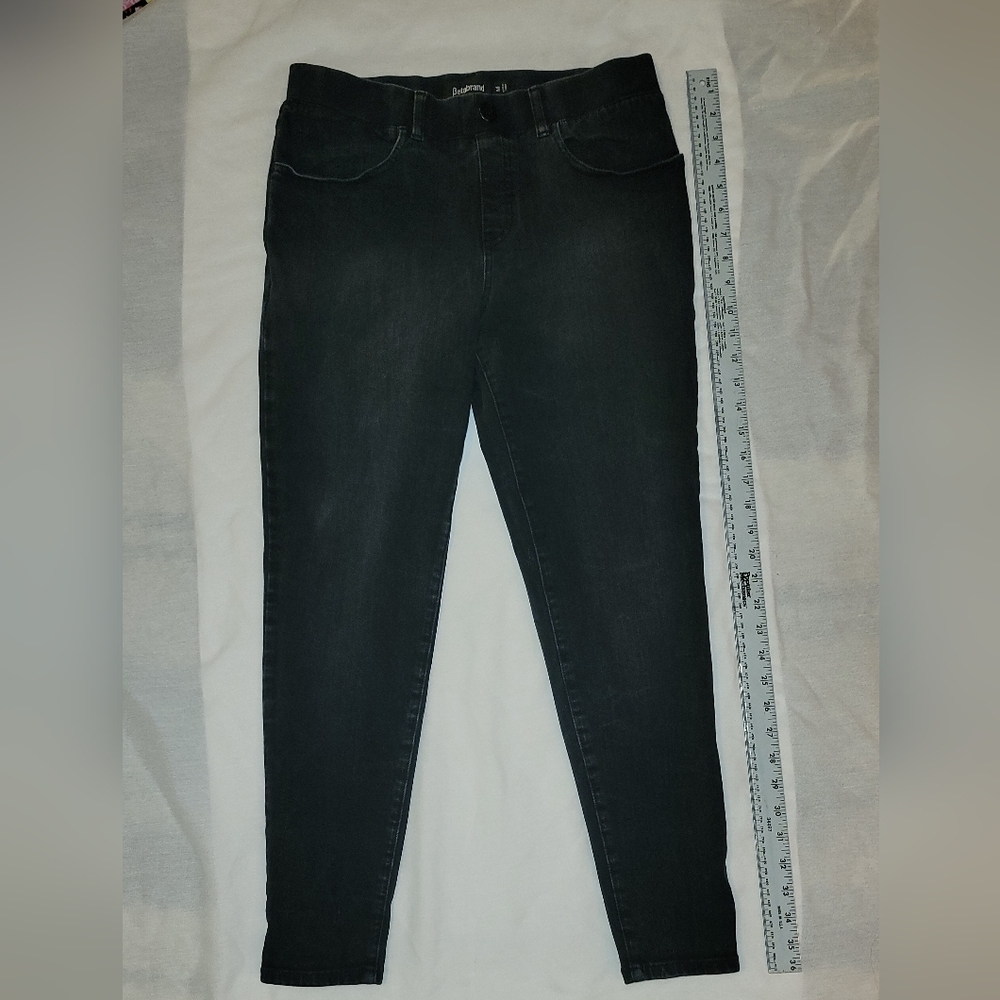 Betabrand Jeggings, Size M, Washed Black